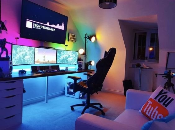 habitacion-gamer-con-luces-led