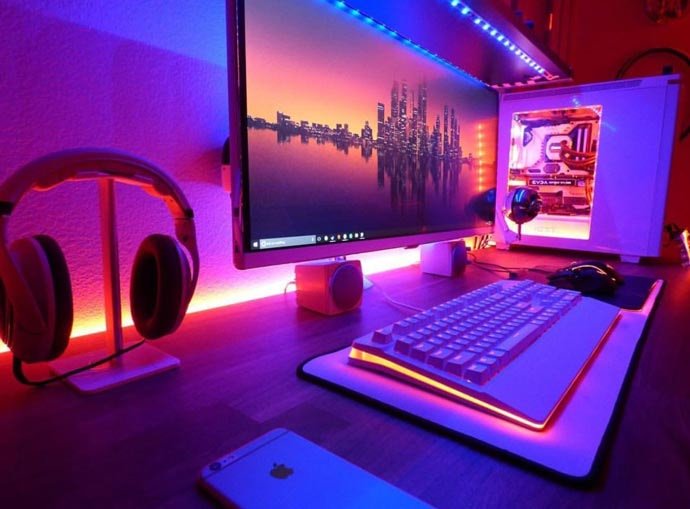 luces led en setup